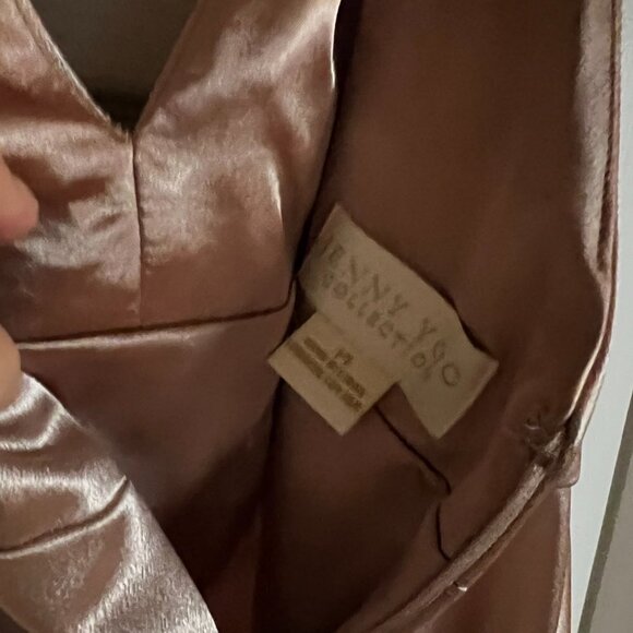 JENNY YOO  Brenna whipped apricot long gown Size 14 - Picture 11 of 15